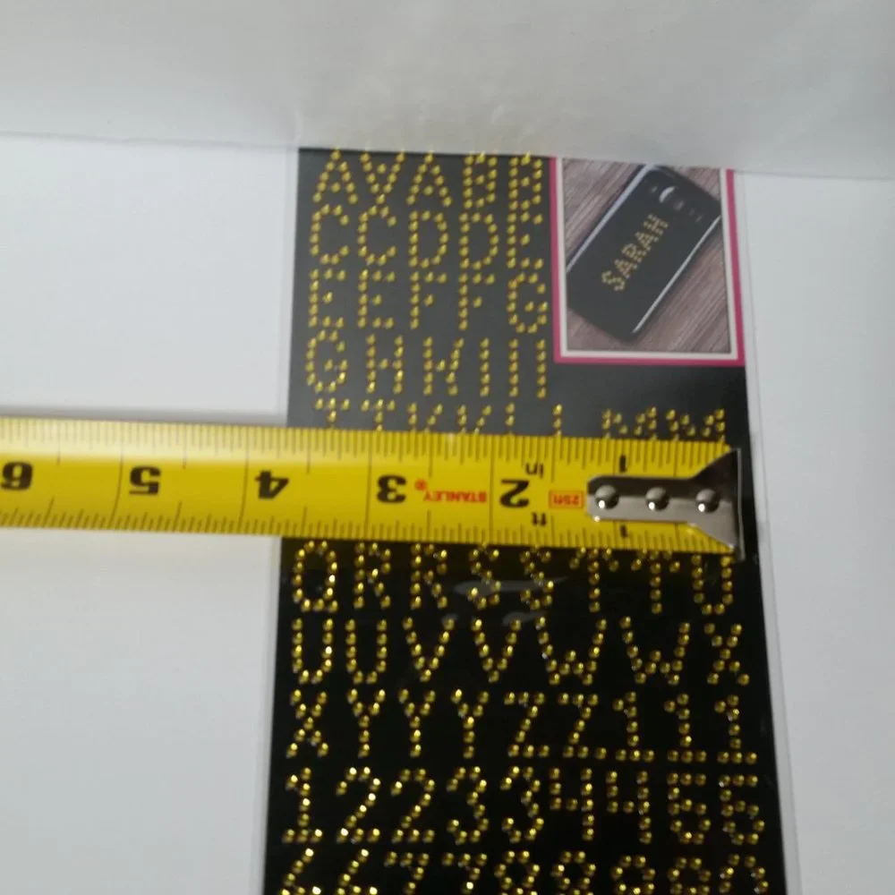 Bling Stickers Gold 2 Sheets 93 Pieces per Sheet L